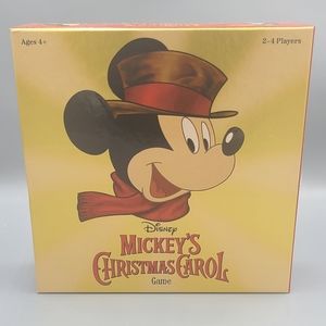 🎁 Disney Mickey's Christmas Carol Holiday Game by Funko 2-4 players ages 4+ NEW